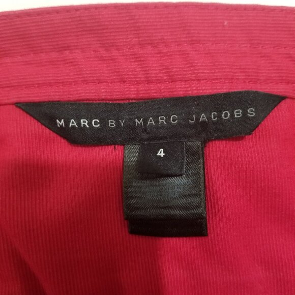Marc Jacobs Red Shirt with side bow, size 4 - Picture 13 of 13